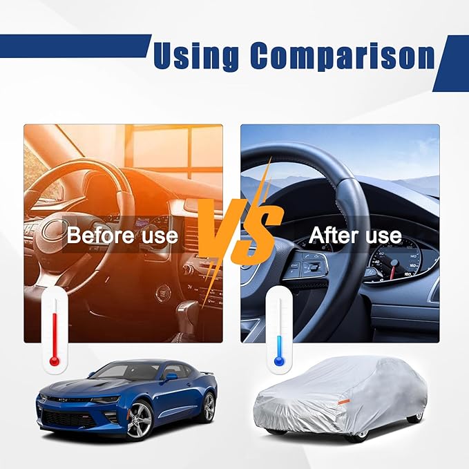 Kayme 6 Layers Car Cover Custom Fit - Image 4