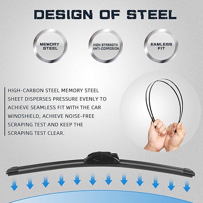 AUTOBOO 26"+22" Windshield Wipers - Image 5