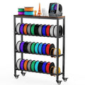 3D Printer Filament Rack Shelf, 4-Tier Filament Storage Cart by Ormeli