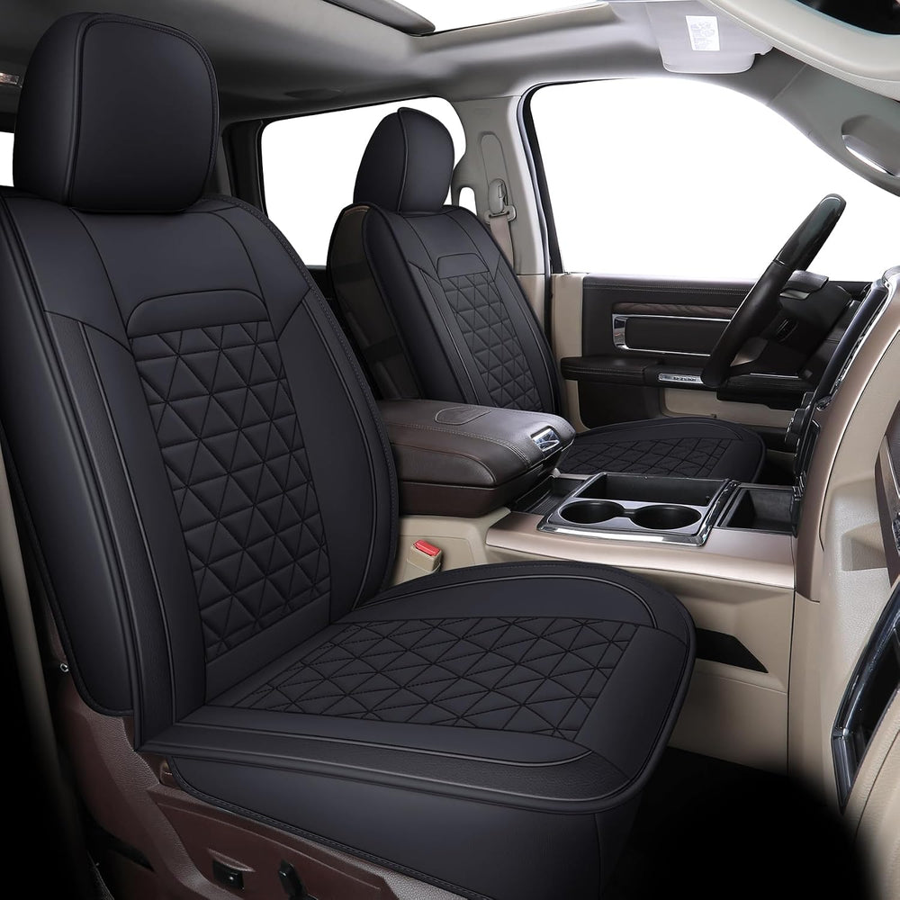 Coverado Ram Seat Covers Full Set, Waterproof Ram 1500 Seat Cover Compatible ...