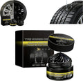 Tyre Nourish Cream, Powerful Wheel Cleaning Refurbish Wax, Car Tire Ceramic Restores Black Gloss, Tire Shine Protect Tires From Aging and Provide Deep Cleaning (1 pc)