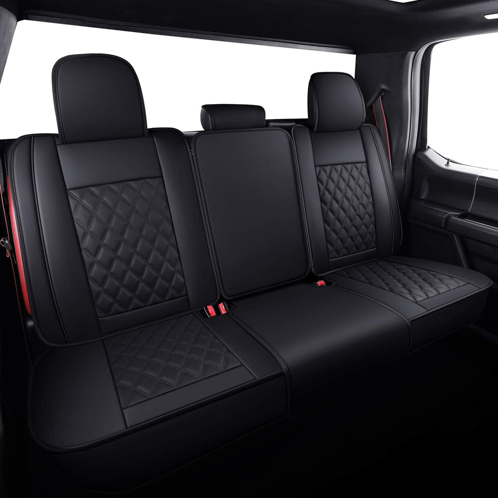 Aierxuan Car Seat Covers for Ford F150 F250 F350 F450 Truck (Black)
