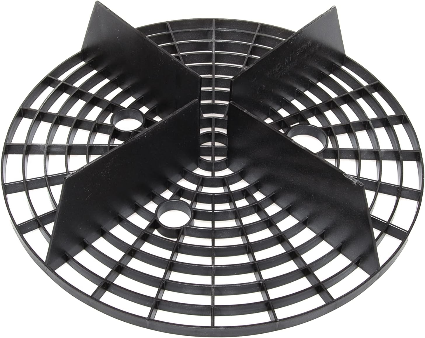 Car Wash Bucket Insert Dirt Guard Insert Fits 12 Inch Diameter Bucket or 3-5 Gallon Bucket (2, Black)