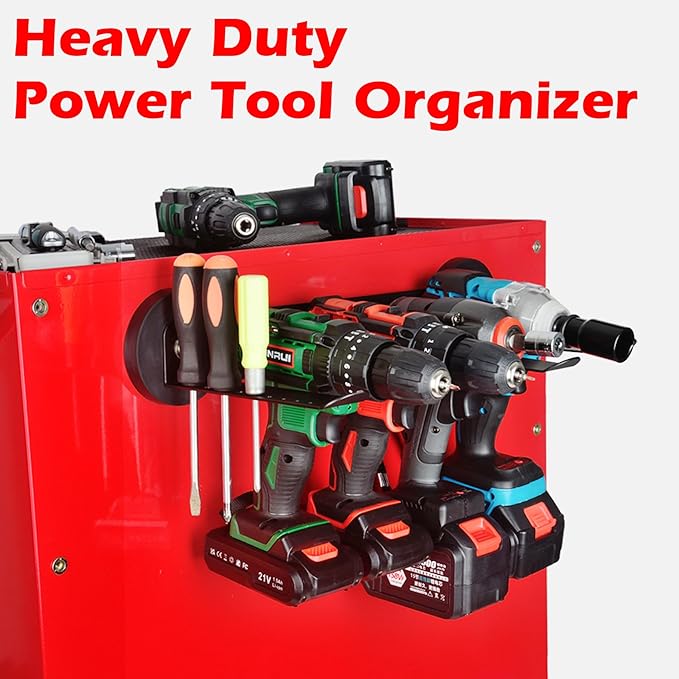 MUTUACTOR Power Tool Organizers and Storage Garage Drill Drivers Shelves - Image 2