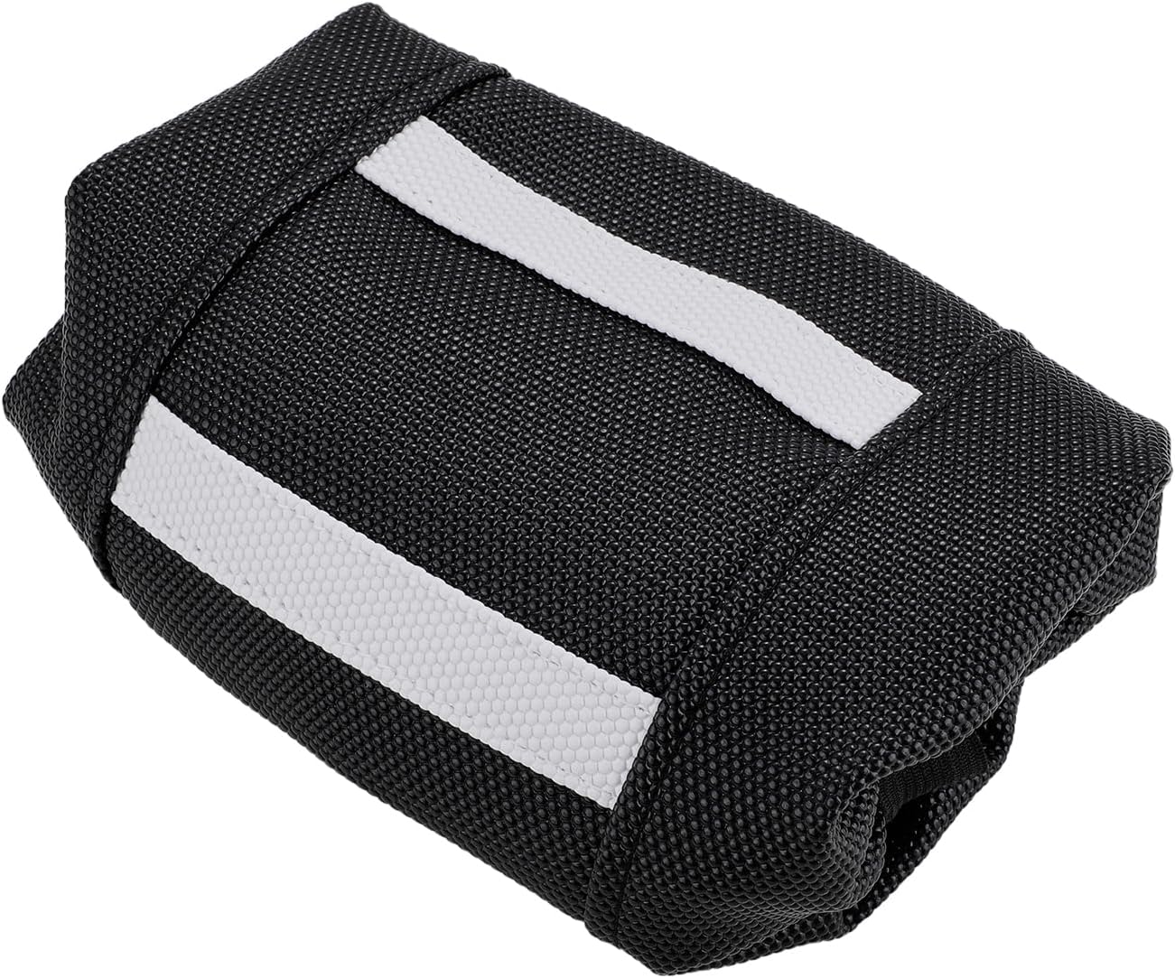 CHANGCHENG Electric Dirt Bike Seat Cover for Yozma IN10,Waterproof Anti-Slip PVC Seat Cushion Cover for Electric Bike Yozma in 10-White Stripe