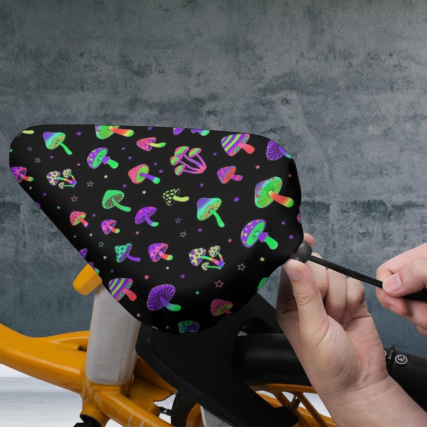 Breathable Bicycle Seat Cover for Boys Girls, Mountain Road Cycling Comfort Dustproof Outdoor Travel