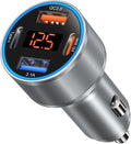 Car Charger USB C, 65W Dual 12V Cigarette Lighter USB Car Adapter by Bangfun