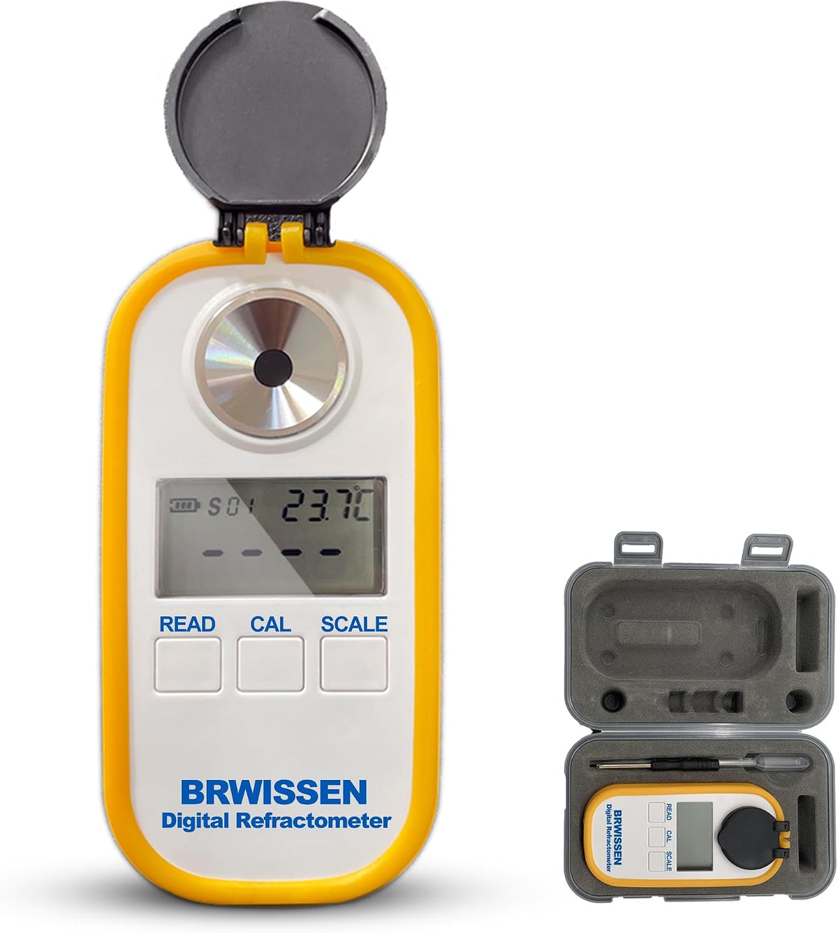 Digital Refractometer 5-in-1 Antifreeze Coolant Diesel Exhaust Fluid DEF Tester
