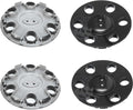 4Pcs Wheel Center Cap for 2009-2014 F150 2010-2014 Expedition Wheel Rim 181.6mm(7.15in) Gloss Black Hub Cap Wheel Cover