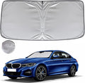 KAYZT Windshield Sun Shade for 2019-2025 2026 BMW 3 Series 330i 328i 320i 325i 335i Foldable Sunshade Front Window Custom Fit Car Accessories