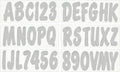 Hardline Products Series 200 Factory Matched 3-Inch Boat & PWC Registration Number Kit - SIL200EC