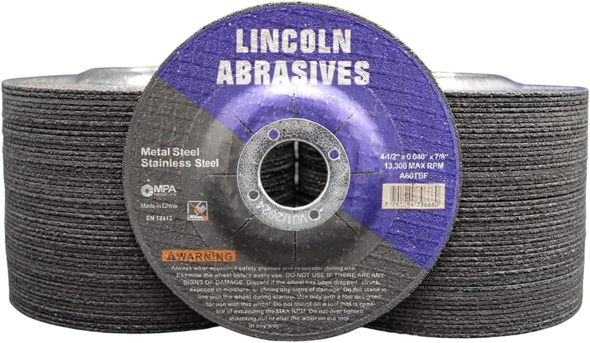 depressed center 4-1/2" x .040" x 7/8" cut-off-wheels, main product view