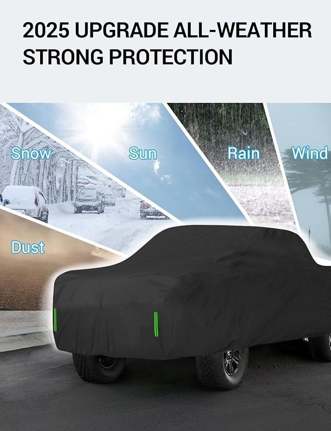 Proadsy Upgrade Car Cover for 2021-2024 2025 Ford Maverick, Waterproof All - Image 3