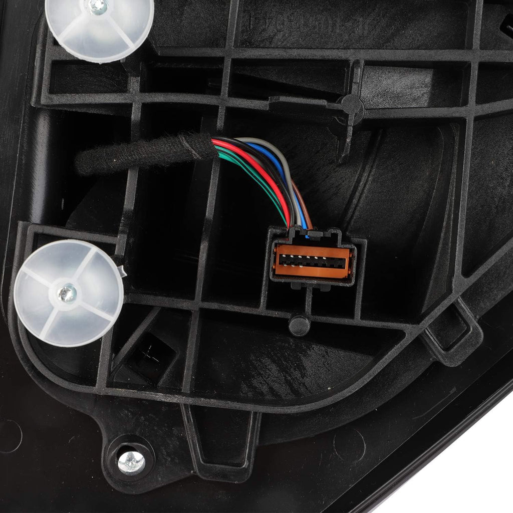 A Pair Heated Towing Mirrors Fits 2004-2014 for Ford for F150 1997-1999 for Ford for F-250, Power Adjusted View Mirror with Turn Signal Indicator