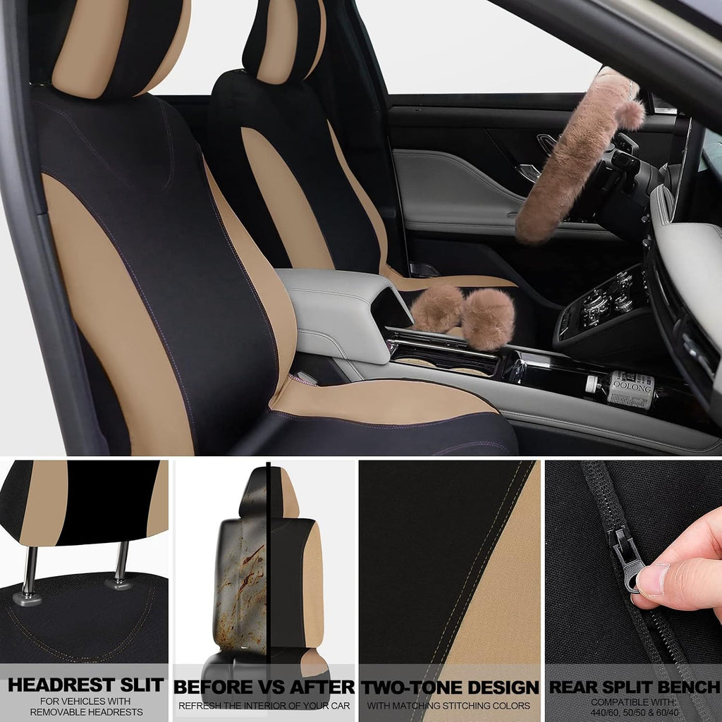 car seat cover full set for women fluffy, package contents