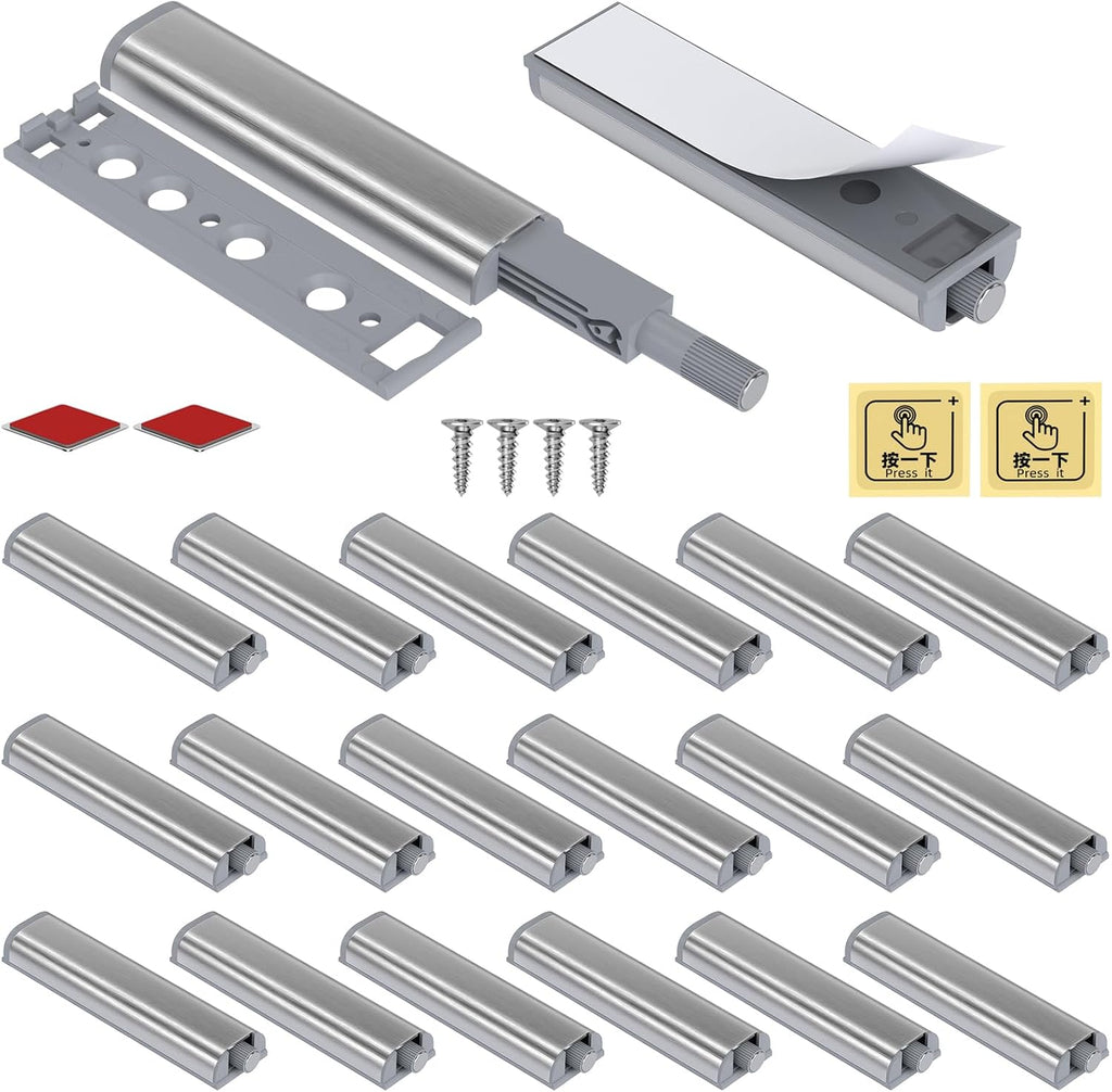 jiayi cabinet latch magnetic push catch 20 pack, main product view