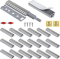 jiayi cabinet latch magnetic push catch 20 pack, main product view