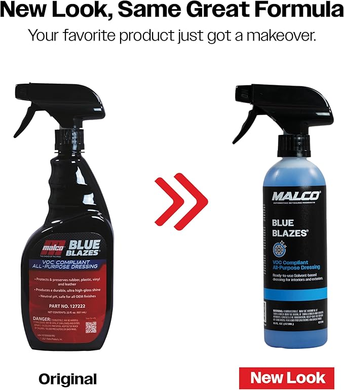 Malco Blue Blazes VOC Compliant All-In-One Car Conditioner – Protects & - Image 2