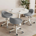 Rolling Stool Set of 3 Rolling Hydraulic Salon Stool by Walktory