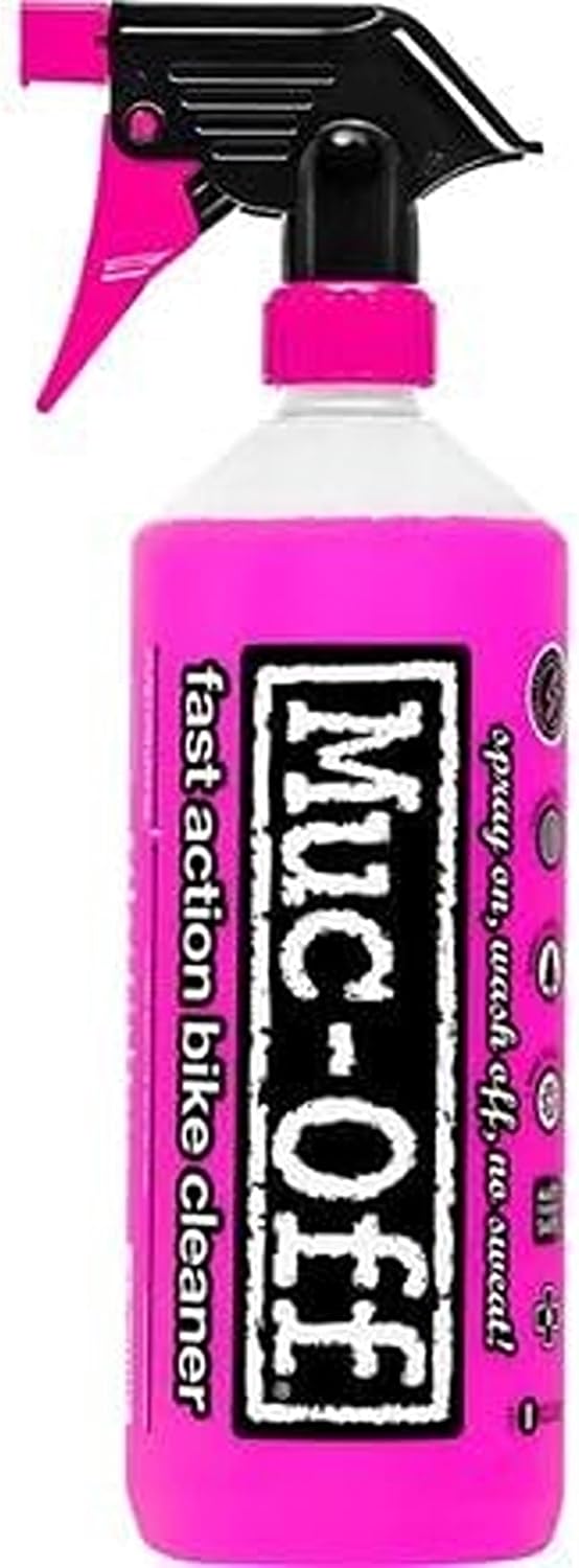 muc-off ebike essentials kit, electric bike wash & showing dimensions