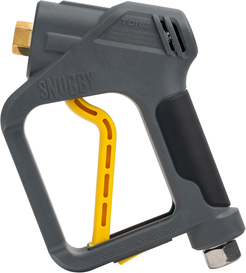 Chemical Guys EQP402 Snubby Pressure Washer Gun, Foam Cannon Attachment