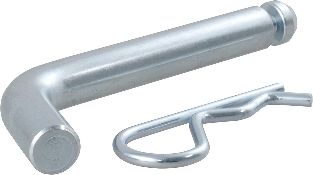 CURT 21583 Trailer Hitch Pin & Clip with Grooved Head, 5/8-Inch Diameter, Fits 2 or 2-1/2-Inch Receiver