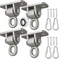 BETOOLL Swing Hangers with Bearing, Heavy Duty Porch Swing Hanging Kit by BETOOLL