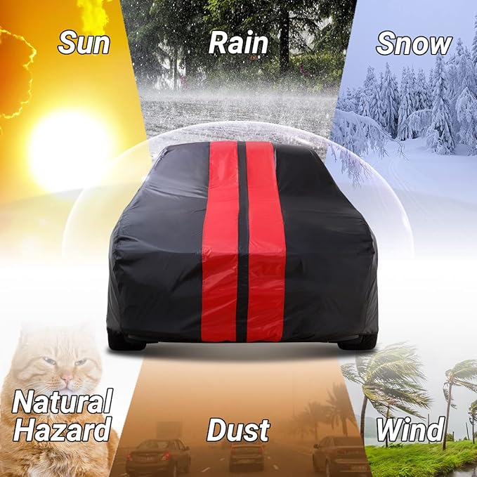 iCarCover Custom Car Cover for 1964-1968 Ford Mustang Waterproof All Weather - Image 6