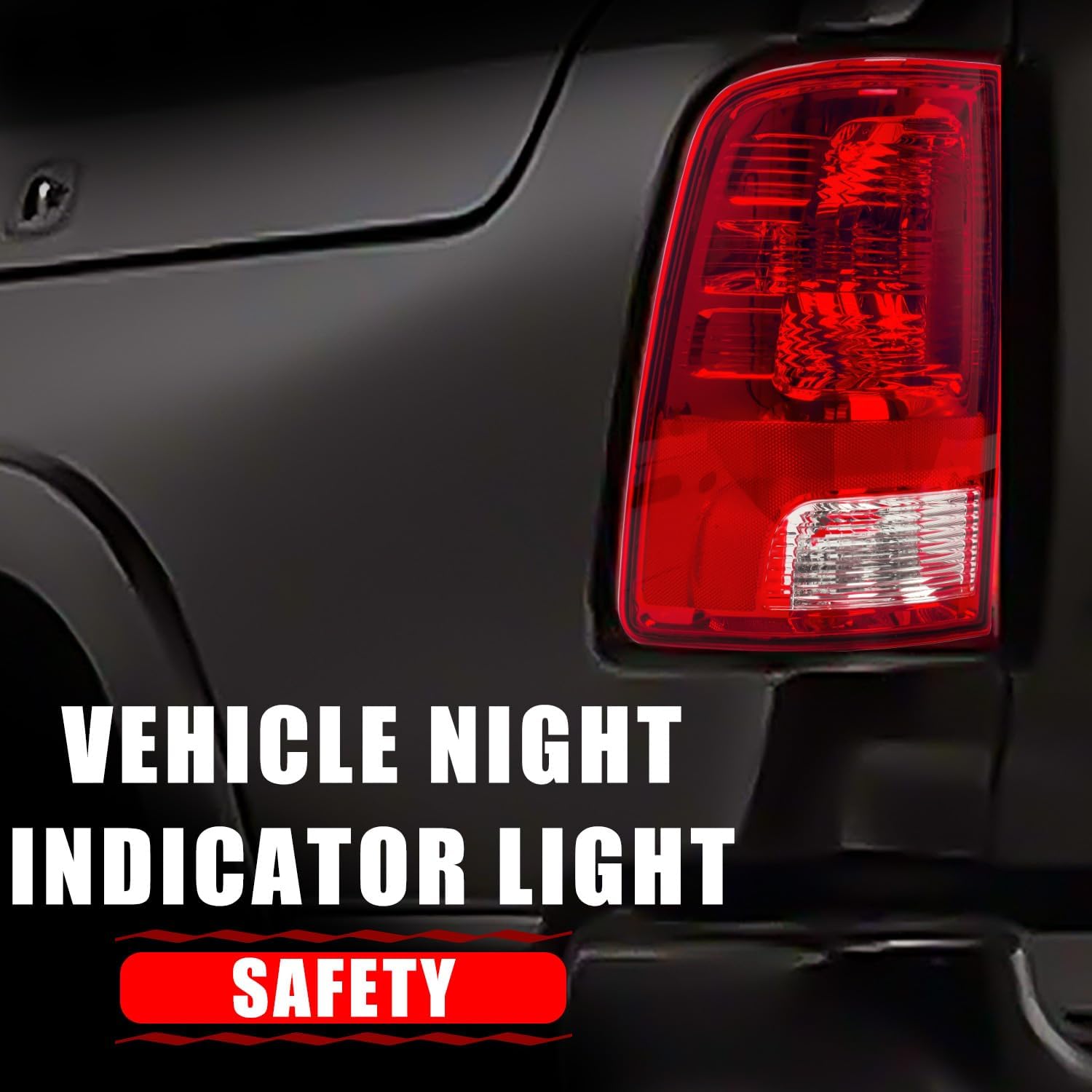 RANSOTO Tail Lights Compatible with 2009-2018 Dodge Ram 1500 2500 3500 Rear Taillight Brake Lamp with Bulb Driver and Passenger Side