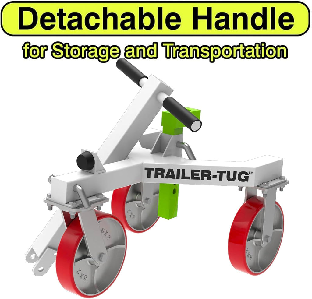 Trailer Tug - Supports up to 20,000LBS - 3,500 lb Max Tongue Weight - Mover for RV, Boat, Camper, Flatbed, Enclosed Trailers - Heavy Duty - World's Greatest Trailer Dolly