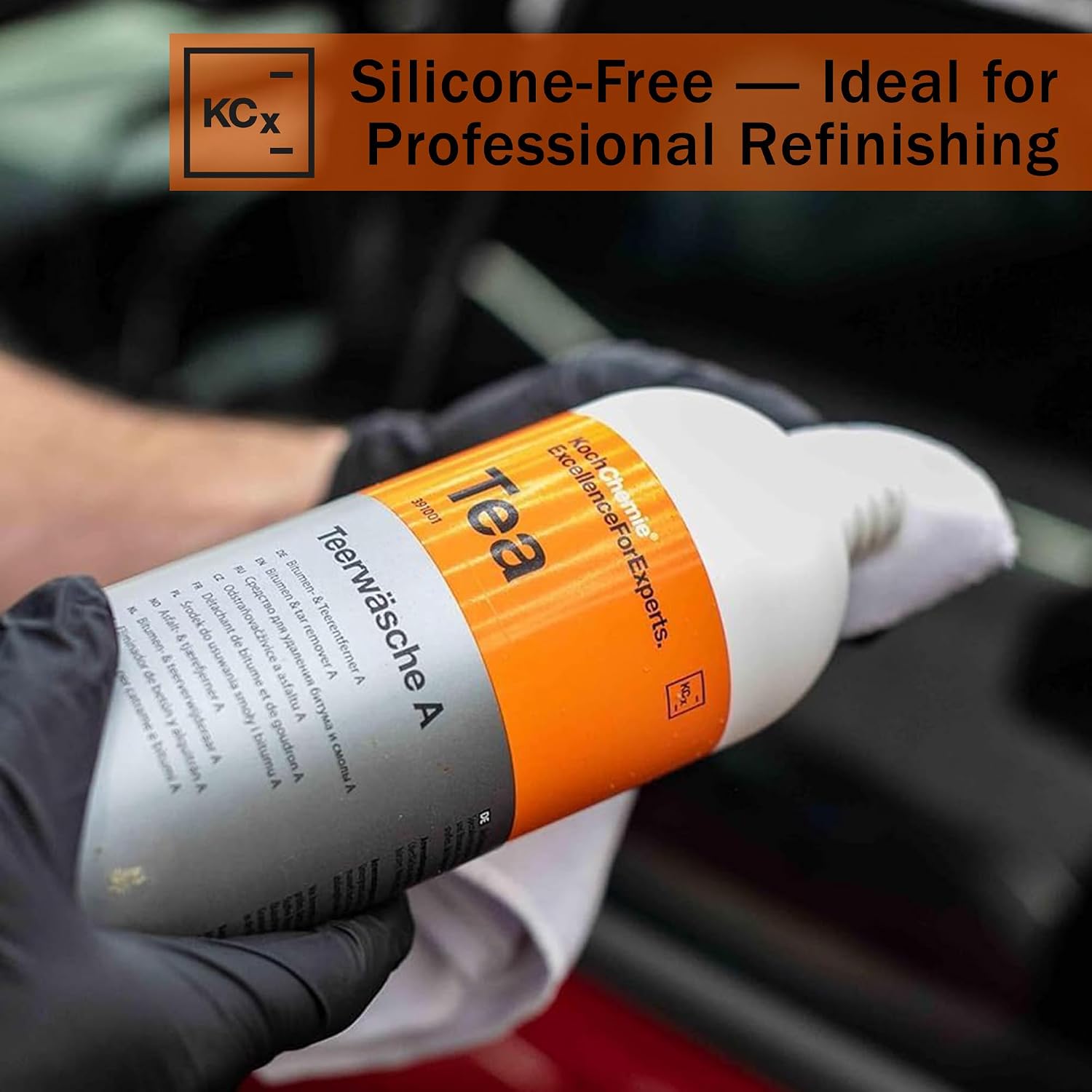 KOCHCHEMIE Koch-Chemie -Teerwäsche A (Tea) - 1 Liter - Road Fallout and Tar Remover - Solvent-Based Cleaner - Free from Halogenated Hydrocarbons and NTA