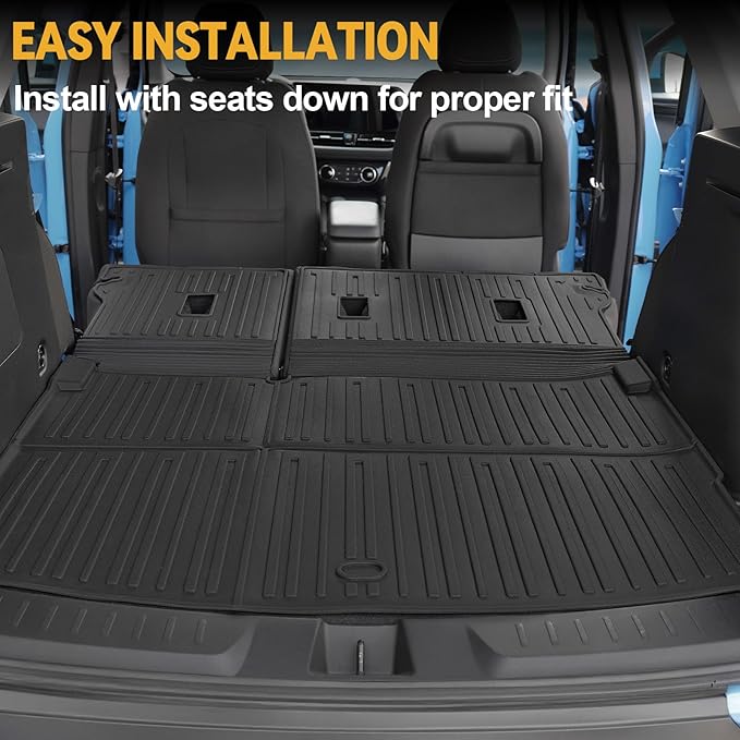 Floor Mats Set for Chevy Trailblazer AWD 2026 2025-2021 Accessories, Full - Image 9