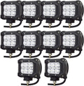 willpower 10 pieces 18w 4 inch led work, main product view