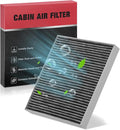 BDFHYK Cabin Air Filter with Activated Carbon Compatible with Dodge Durango by BDFHYK