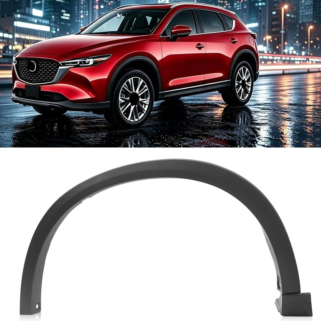 Wheel Flare Molding Trim Fit for Mazda CX-5 CX5 2022 2023 2024 Wheel Cover 96971NCTM (Front Left Driver Side)