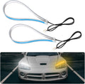 Flexible Led Light Strip, 2PCS 60cm Ultra Thin Car Soft Tube LED Strip DRL Daytime Running Light Turn Lamp