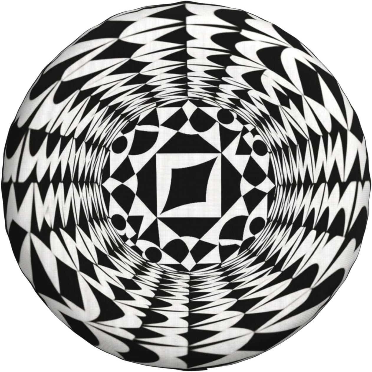 3D Optical Illusion Trap Print Universal Spare Tire Cover for RV, Jeep | Wheel Protector Fits Rv, Trailer, Jeep, Shield Tires From Sun, Dirt And Rain For Outdoor Storage