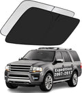 Car Windshield Sun Shade, Sun Visor Protector 300T, Front Window Sunshade Visor for Ford Expedition 2007-2017 Interior Accessories