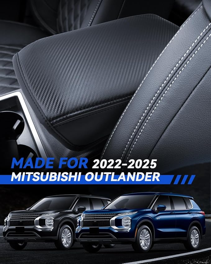 Armrest Cover for 2022-2025 Mitsubishi Outlander Accessories Center Console - Image 2
