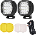 BIGLION.X 4 Inch Round Led Offroad Lights Pair 160W 18800LM Driving Spot Light by BIGLIONX