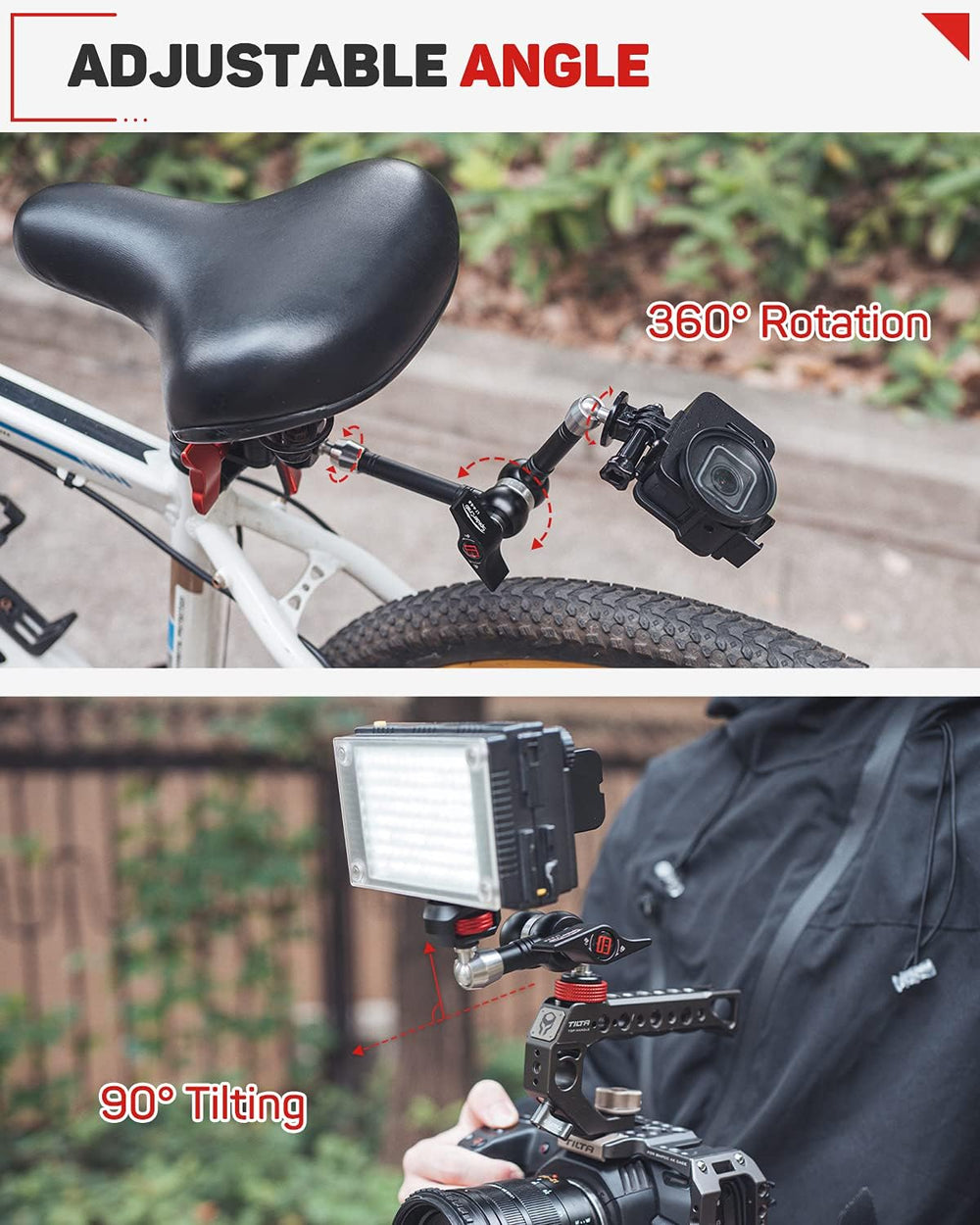 IFOOTAGE 9.5" Spider Crab Magic Arm Adjustable Arm LT4-5.5