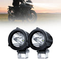 4wdking 2" motorcycle led lights 20w white spot, main product view