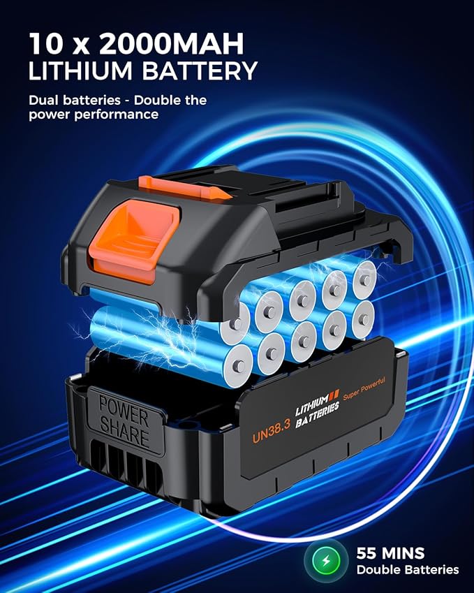 Car Vacuum Portable Cordless, High Power Suction & Blower, Wireless Handheld - Image 3