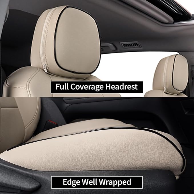 EKR Sienna Seat Covers for 2011-2020 Toyota Sienna LE, XLE Premium 2nd Row - Image 4