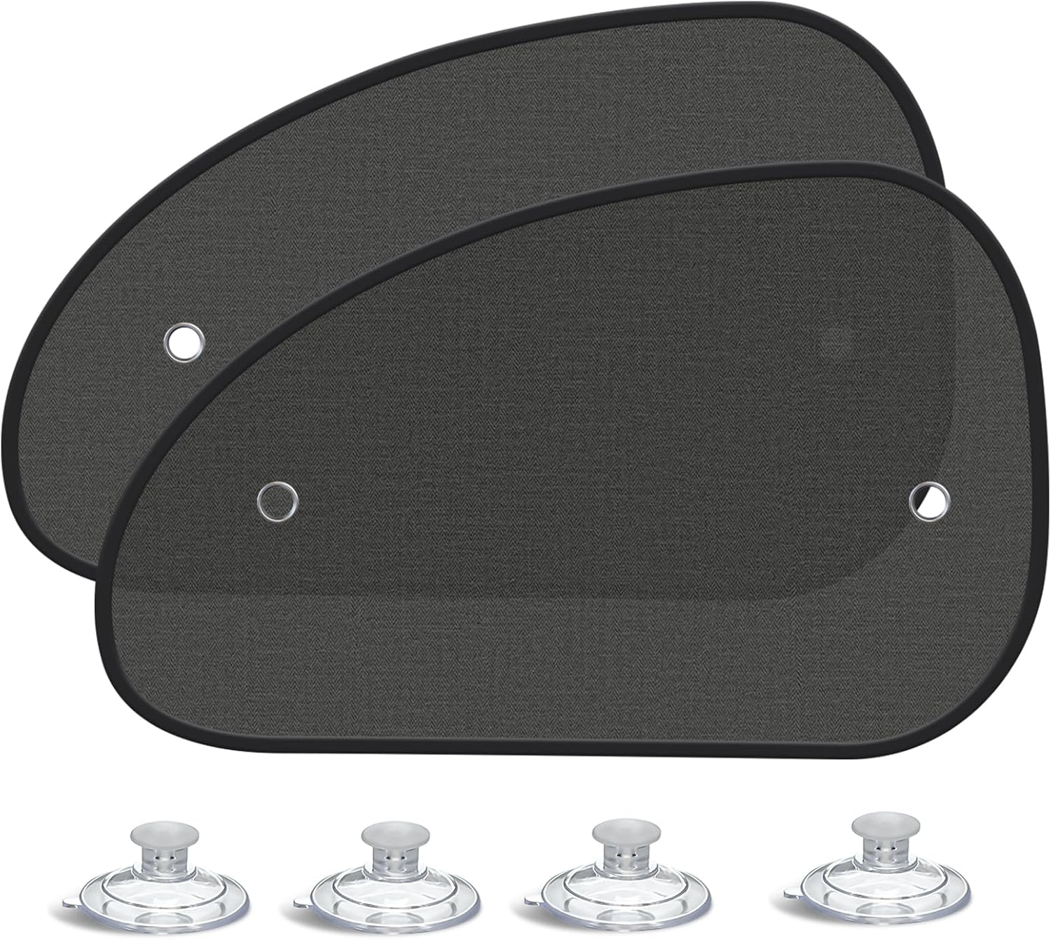 2026 New Upgrade Car Window Shades for Side Window 25"X15"(2 Pack),Car Window Shade for Baby Suction Cup,Sun Shade Side Window Can Blocks 99.98% UVR