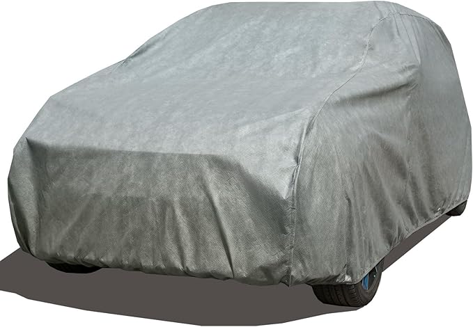 All Weather Waterproof SUV Car Cover, 7-Layer Non-Woven Cotton Car Covers by SeasonGuard