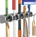 Lifewit Mop and Broom Holder Wall Mount, Anti-Slip Broom Hanger by Lifewit