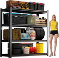 55" H Garage Shelving 2400LBS Capacity Heavy Duty Storage Shelves, Adjustable 4 by ErgoNova