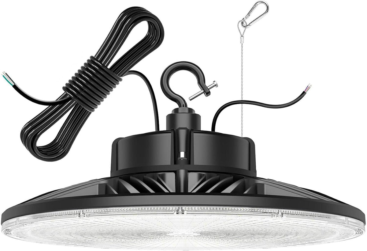 480V LED High Bay Light UL DLC Listed 150W 100W 80W Adjustable 5000K UFO Light