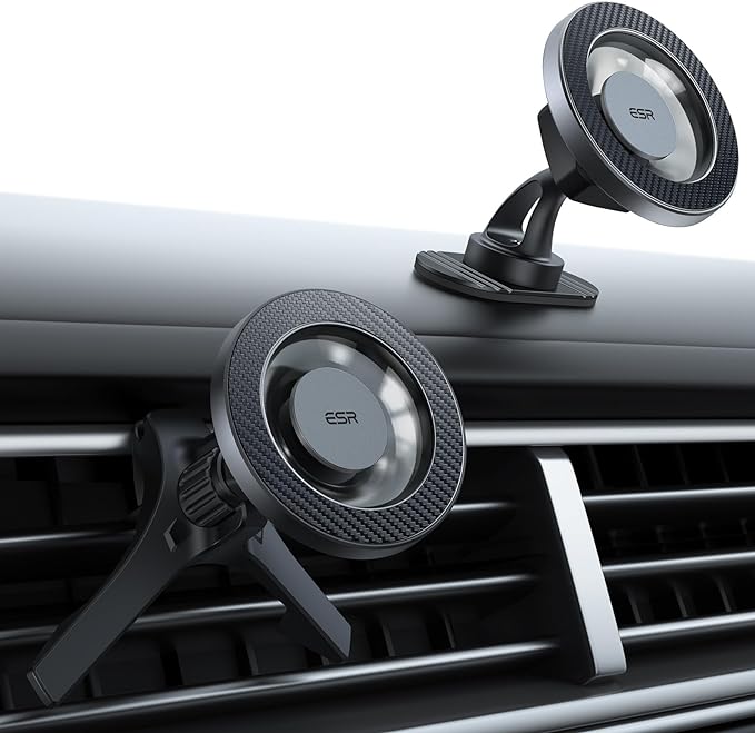 ESR for MagSafe Car Mount, Magnetic Car Phone Holder Mount, Air Vent/Dashboard by ESR